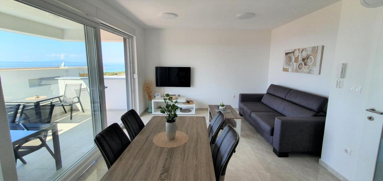 Seahorse Luxury Apartment With Pool And Sea View Novalja Extérieur photo